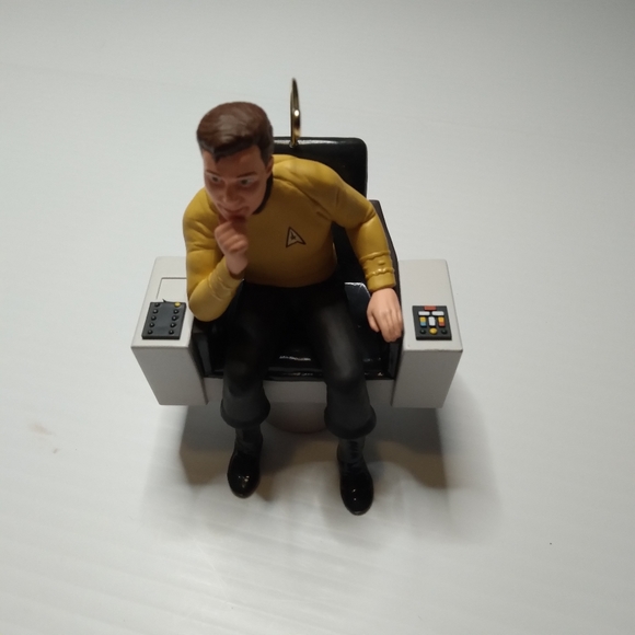 Vintage Captian Kirk Tree Ornament 1995 - Picture 2 of 6